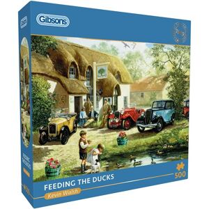 Gibsons Kevin Walsh Feeding the Ducks 500 Puzzle - Jigsaw Puzzle Gibsons Kevin Walsh Feeding the Ducks 500 Puzzle - Jigsaw Puzzle