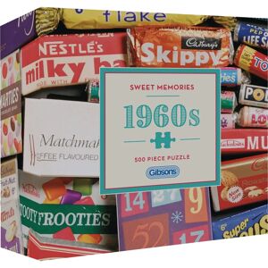 Gibsons Sweet Memories of the 1960s - Puzzle - 500 pieces Gibsons Sweet Memories of the 1960s - Puzzle - 500 pieces
