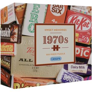 Gibsons Brand 1970s Sweet Memories Puzzle - Jigsaw 500 Pieces Gibsons Brand 1970s Sweet Memories Puzzle - Jigsaw 500 Pieces
