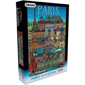 Gibsons Paris Cityscape Puzzle - 500 Pieces Gibsons Paris Cityscape Puzzle - 500 Pieces