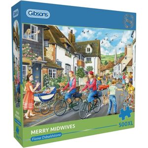 Gibsons Merry Midwives - Grand Puzzle - Publicité Gibsons Merry Midwives - Grand Puzzle - Publicité