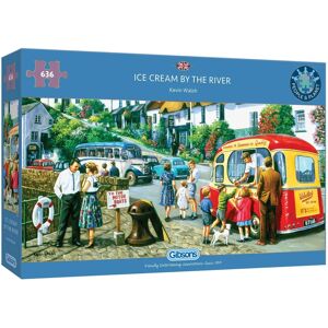 Gibsons Ice Cream by the River - 636 Pieces Jigsaw Puzzle Gibsons Ice Cream by the River - 636 Pieces Jigsaw Puzzle