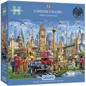 Gibsons London Calling - 1000 Pieces Jigsaw Puzzle Gibsons London Calling - 1000 Pieces Jigsaw Puzzle