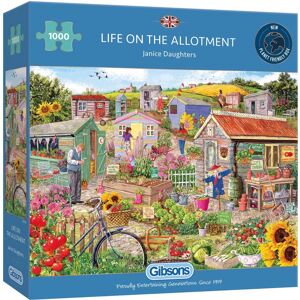 Gibsons Gibsons Life on the Allotment Jigsaw Puzzle - 1000 Pieces Gibsons Gibsons Life on the Allotment Jigsaw Puzzle - 1000 Pieces