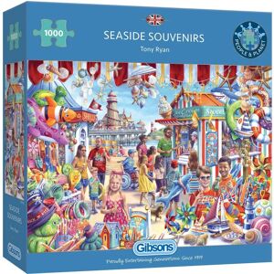 Gibsons Seaside Souvenirs 1000-Piece Jigsaw Puzzle Gibsons Seaside Souvenirs 1000-Piece Jigsaw Puzzle