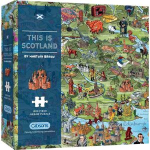 Gibsons Gibson This is Scotland 1000 Pieces Jigsaw Puzzle Gibsons Gibson This is Scotland 1000 Pieces Jigsaw Puzzle