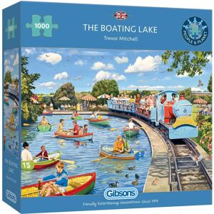Gibsons The Boating Lake 1000 Piece Puzzle - Jigsaw Puzzle Gibsons The Boating Lake 1000 Piece Puzzle - Jigsaw Puzzle