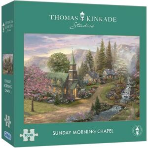 Gibsons Kinkade Sonntagmorgen Kapelle Puzzle - Puzzle Gibsons Kinkade Sonntagmorgen Kapelle Puzzle - Puzzle