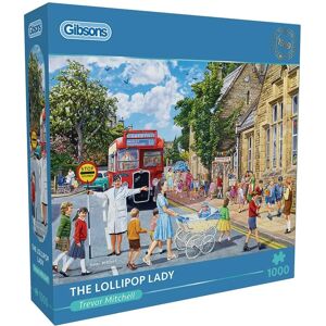 Gibsons La Dame à la sucette Puzzle 1000 Pièces - Puzzle - Publicité Gibsons La Dame à la sucette Puzzle 1000 Pièces - Puzzle - Publicité