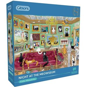 Gibsons Night at the Meowseum 1000-Teile Puzzle Gibsons Night at the Meowseum 1000-Teile Puzzle