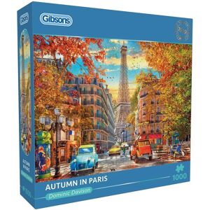 Gibsons Automne à Paris Puzzle - 1000 Pièces - Publicité Gibsons Automne à Paris Puzzle - 1000 Pièces - Publicité