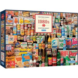 Gibsons 1980s Shopping Basket Jigsaw Puzzle - Puzzle Gibsons 1980s Shopping Basket Jigsaw Puzzle - Puzzle