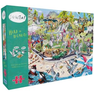 Gibsons Herd of Hilarity Puzzle de 1000 Pièces - Publicité Gibsons Herd of Hilarity Puzzle de 1000 Pièces - Publicité