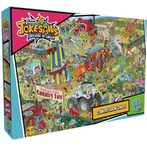 Gibsons Country Show Chaos - 1000 Piece Jigsaw Puzzle Gibsons Country Show Chaos - 1000 Piece Jigsaw Puzzle