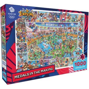 Gibsons Brand GB Olympics Medals Puzzle - 1000 Pieces Gibsons Brand GB Olympics Medals Puzzle - 1000 Pieces