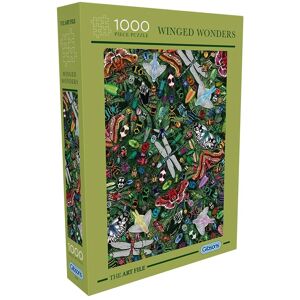Gibsons The Art File - Winged Wonders 1000-Piece Jigsaw Puzzle Gibsons The Art File - Winged Wonders 1000-Piece Jigsaw Puzzle