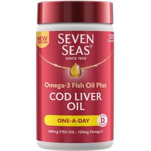 Seven Seas One A Day Cod Liver Oil - 120 Capsules Seven Seas One A Day Cod Liver Oil - 120 Capsules