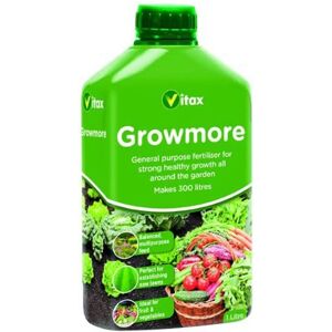 Vitax Growmore Liquid - Garden Fertilizer 1L Vitax Growmore Liquid - Garden Fertilizer 1L