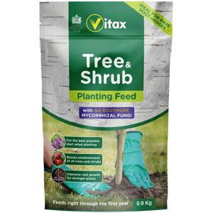Vitax Tree & Shrub Planting Feed Food Fertilizer - 0.9kg Vitax Tree & Shrub Planting Feed Food Fertilizer - 0.9kg