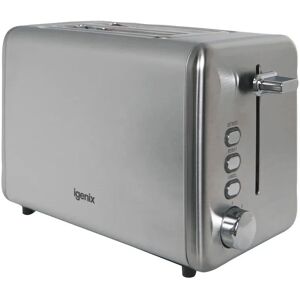 Igenix 2 Slice Steel Toaster - Toaster Igenix 2 Slice Steel Toaster - Toaster