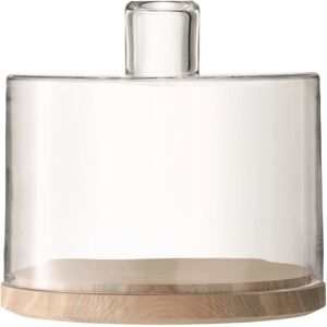 LSA International Lotta Ash Base Cake Dome - 25.5cm LSA International Lotta Ash Base Cake Dome - 25.5cm