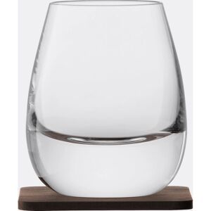 LSA International WH04 Whisky Islay Tumbler & Walnut Coaster - Set of 2 LSA International WH04 Whisky Islay Tumbler & Walnut Coaster - Set of 2