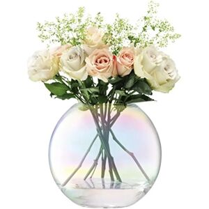 LSA International Pearl Vase - H24cm, Hand Painted, Elegant LSA International Pearl Vase - H24cm, Hand Painted, Elegant