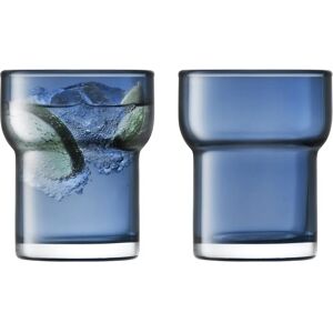 LSA International Utility Sapphire Glass - Set of 2 Tumblers LSA International Utility Sapphire Glass - Set of 2 Tumblers