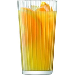 LSA International Gio Line Transparent Drink Glass Set 4 LSA International Gio Line Transparent Drink Glass Set 4