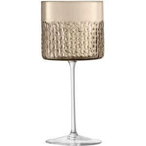 LSA International Copa de vino Wicker - Juego de 2 - Taupe - Copas de vino LSA International Copa de vino Wicker - Juego de 2 - Taupe - Copas de vino