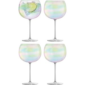 LSA International Pearl Bubble Balloon Glass Set of 4 - Glassware LSA International Pearl Bubble Balloon Glass Set of 4 - Glassware