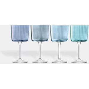 LSA International Gems Wine Glass - Sapphire - Set of 4 - 250ml LSA International Gems Wine Glass - Sapphire - Set of 4 - 250ml