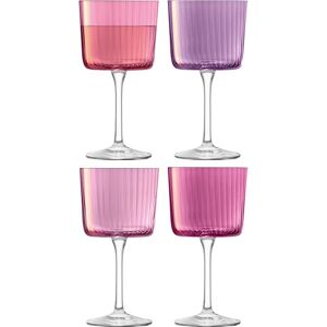 LSA International Garnet Gems Wine Glass Set of 4 - Wine Glass LSA International Garnet Gems Wine Glass Set of 4 - Wine Glass