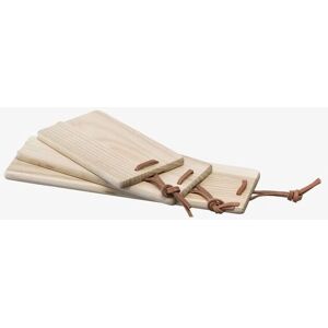 LSA International Borough Set - 3 Wood & Leather Boards LSA International Borough Set - 3 Wood & Leather Boards