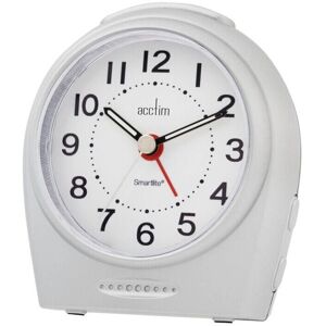 Acctim - Astoria - Silver - Silent Sweep - Alarm Clock Acctim - Astoria - Silver - Silent Sweep - Alarm Clock