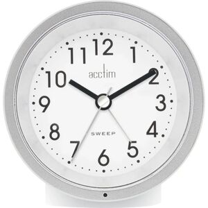 Acctim Caleb White Clock - Silent sweep, Auto-illumination, Light sensor Acctim Caleb White Clock - Silent sweep, Auto-illumination, Light sensor
