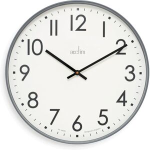 Acctim Ashridge Grey 50cm Wall Clock - Wall Clock Acctim Ashridge Grey 50cm Wall Clock - Wall Clock
