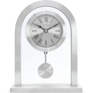 Acctim Bathgate Silver Quartz Mantel Clock Acctim Bathgate Silver Quartz Mantel Clock