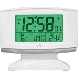Acctim Integra 2 Radio Controlled Alarm Clock - White Acctim Integra 2 Radio Controlled Alarm Clock - White