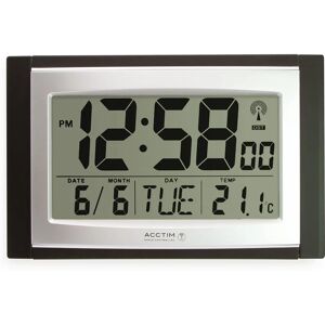 Acctim Stratus Radio Controlled LED Wall/Desk Clock - Wall/Desk Clock Acctim Stratus Radio Controlled LED Wall/Desk Clock - Wall/Desk Clock