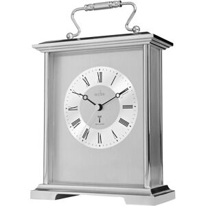 Acctim Althorp Silver Roman Numeral Quartz Mantel Clock Acctim Althorp Silver Roman Numeral Quartz Mantel Clock
