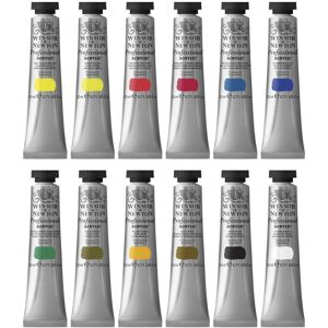 Winsor & Newton Professional Acrylic Paint Set - 12 Tubes Winsor & Newton Professional Acrylic Paint Set - 12 Tubes