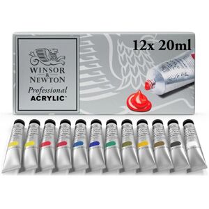 Winsor & Newton Professionelle Acrylfarben - 12 Tuben Winsor & Newton Professionelle Acrylfarben - 12 Tuben