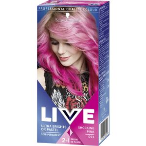 Schwarzkopf Brand Model Ultra Brights Shocking Pink Hair Color - Hair Color Schwarzkopf Brand Model Ultra Brights Shocking Pink Hair Color - Hair Color