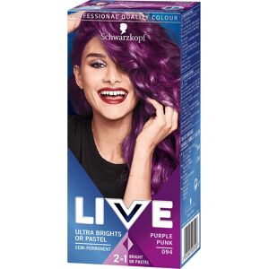 Schwarzkopf Marque Modèle - Teinture Cheveux Purple Punk - Semi-permanent - Publicité Schwarzkopf Marque Modèle - Teinture Cheveux Purple Punk - Semi-permanent - Publicité