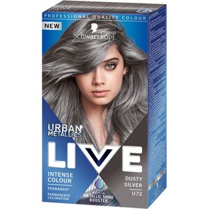 Schwarzkopf Brand Model Dusty Silver Metallic Hair Dye - Hair Colour Schwarzkopf Brand Model Dusty Silver Metallic Hair Dye - Hair Colour