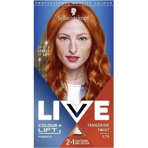 Schwarzkopf L74 Tangerine Twist - Vibrant Copper Permanent Hair Dye Schwarzkopf L74 Tangerine Twist - Vibrant Copper Permanent Hair Dye
