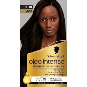Schwarzkopf Oleo Intense Black Brown Hair Colour - Permanent, Ammonia-Free Schwarzkopf Oleo Intense Black Brown Hair Colour - Permanent, Ammonia-Free