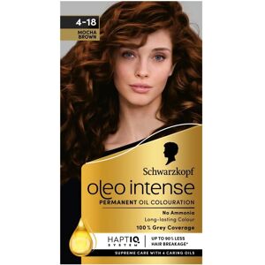 Schwarzkopf Oleo Intense Mocha Brown Hair Dye - Permanent, Oil, Grey Cover Schwarzkopf Oleo Intense Mocha Brown Hair Dye - Permanent, Oil, Grey Cover