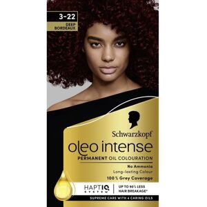 Schwarzkopf Oleo Intense Midnight Bordeaux Hair Dye - Permanent, Oil, Grey Coverage Schwarzkopf Oleo Intense Midnight Bordeaux Hair Dye - Permanent, Oil, Grey Coverage